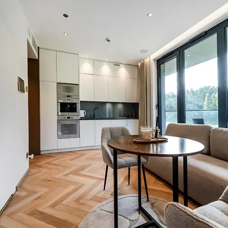 شقة Vidok 129 By Warmia4rent, Z Widokiem Na Staw
